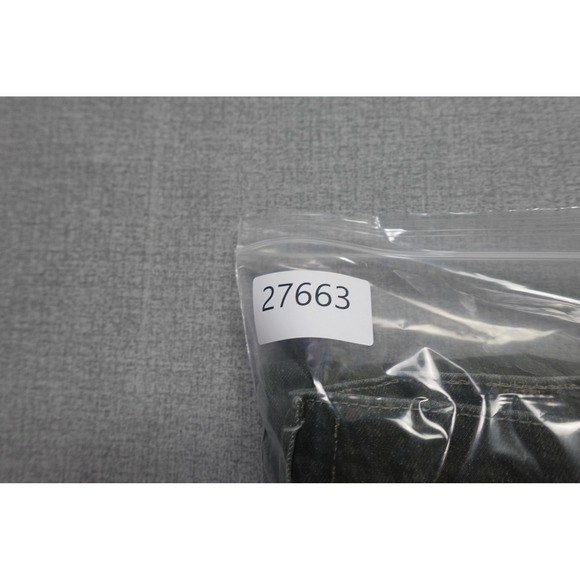 Wrangler Carpenter Jeans Mens 38x32 Green Dark Wash Denim Relaxed Straight Leg - Picture 12 of 12